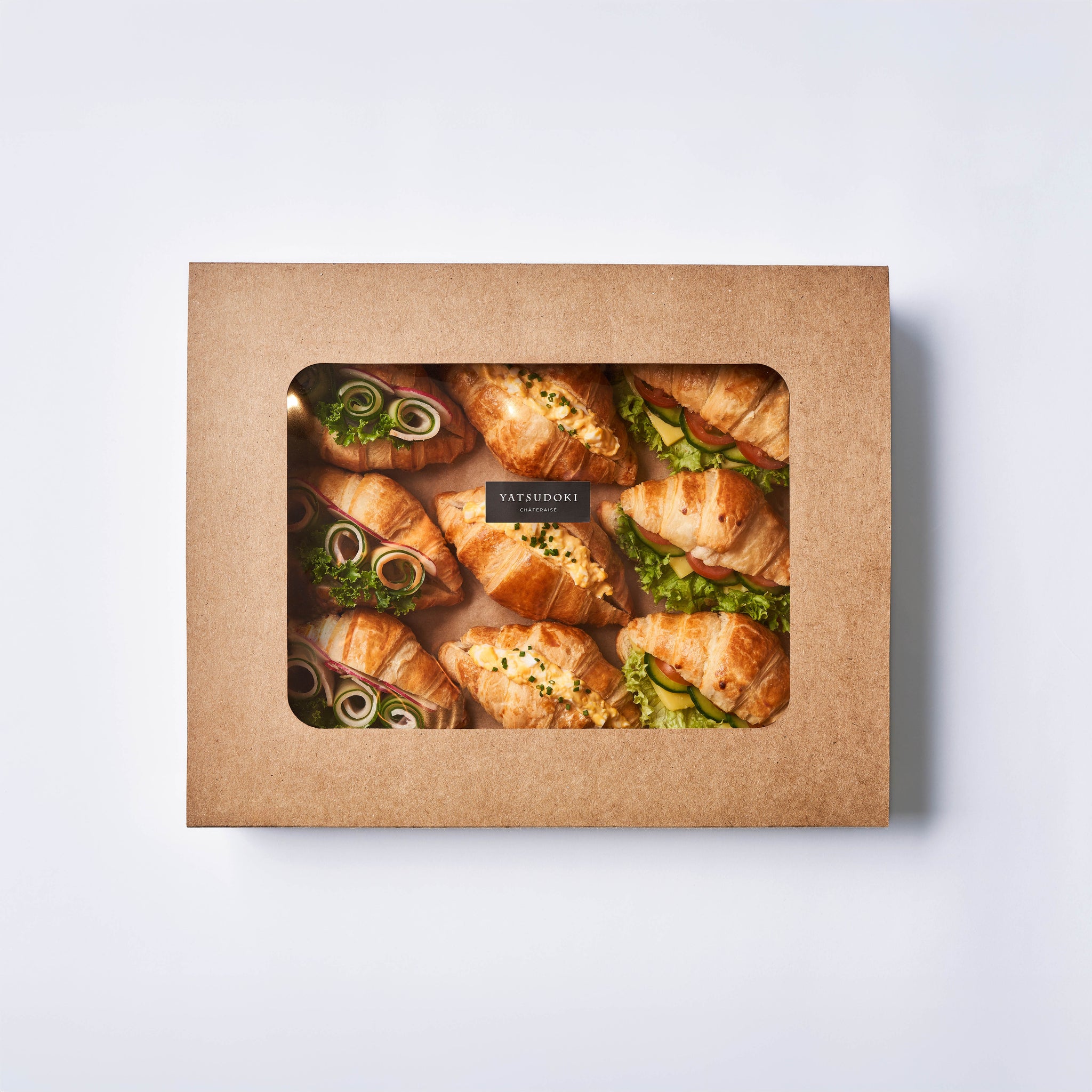 Crossaint Box Baked Mini Croissant sandwich BOX – Yatsudoki