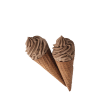 Load image into Gallery viewer, Belgian Chocolate Cone Ice cream
